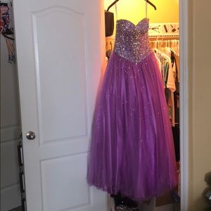 Prom dress - pink/purple size 2